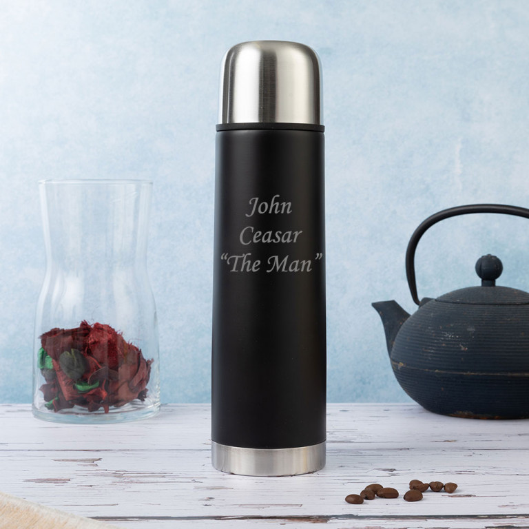 Two Tone Flask with Black body