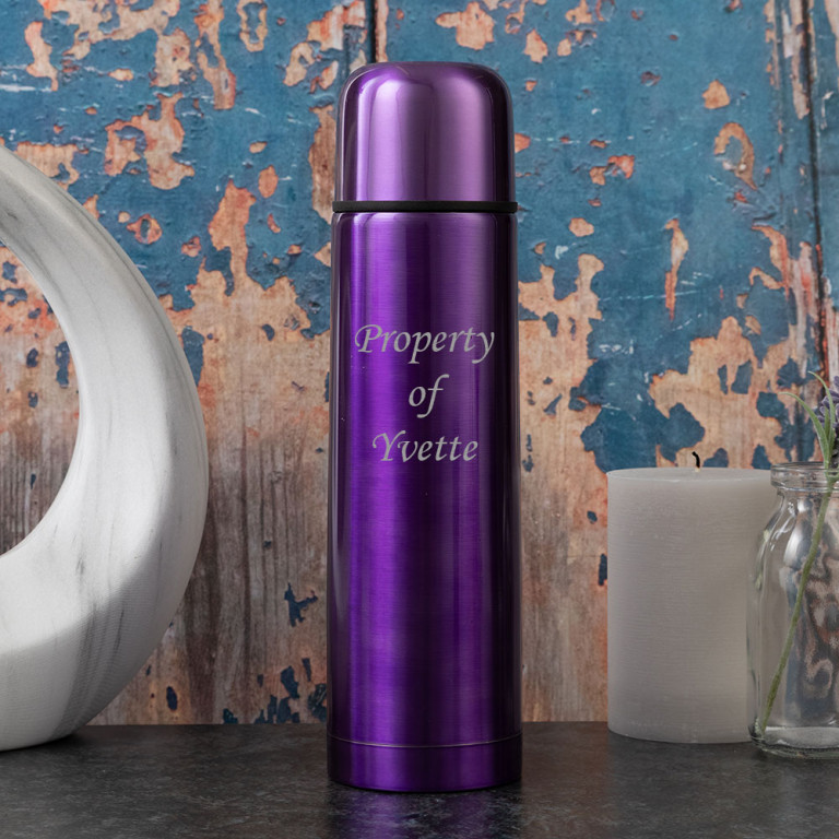 Metallic Purple 500ml Thermo Flask