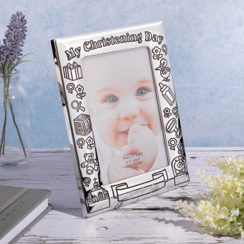 Personalised Christening Day Photo Frame